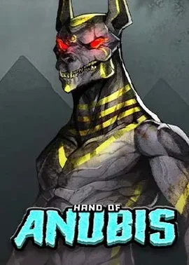 Dark, symbol-heavy Egypt with cluster-style energy and volatile bonus paths under the jackal god.